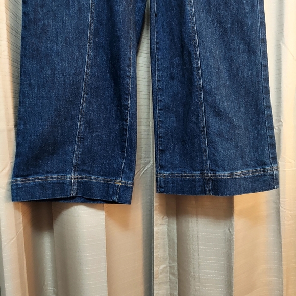 Mica Hi-Rise Wide Leg Cropped Jeans Size 14W - Picture 8 of 8
